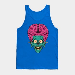 Mars Attacks! Alien Head Tank Top